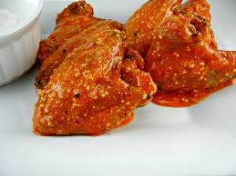 Cheesy Garlic Buffalo Wings The Tasty Fork Chicken Wing Recipes Recipes Healthy Superbowl Snacks
