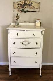 For the price of this dresser, i would expect a better product. Creamy White Dresser Tall Narrow Bedroom Dresser Farmhouse Dresser Country Cottage Shabby Chic Dresser With Bedroom Dressers Shabby Chic Dresser White Dresser