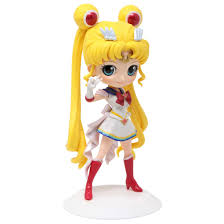 Banpresto Q Posket Pretty Guardian Sailor Moon Eternal The Movie Super Sailor  Moon Ver. A Figure Re-Run yellow
