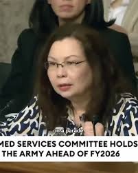 U.S. Army vet and Purple Heart recipient, Senator Tammy Duckworth,