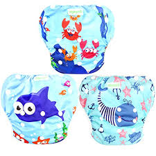 Baby diapers can be classified into disposable diapers and cloth nappies. Wegreeco Baby Toddler Snap One Size Adjustable Reusable Baby Swim Diaper Sea Elves Large 3 Pack Buy Online In Bahamas At Bahamas Desertcart Com Productid 137562186
