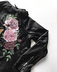 Painted Leather Jacket Boho Bride 2017 Wedding Ideas By Fox And Sparrow Design Foxandsparrowdesign Painted Leather Jacket Painting Leather Fashion