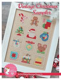 Free cross stitch samplers and sayings from a to z from around the internet. Cross Stitch Pattern Vintage Christmas Sampler By Lori Holt Quilt Yarn Stitch