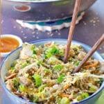 It has all of the same flavors as the egg rolls you'd order as an appetizer from your favorite chinese restaurant, but presented in a bowl as a hearty, filling meal. Egg Roll In A Bowl Weight Watchers Food Meanderings