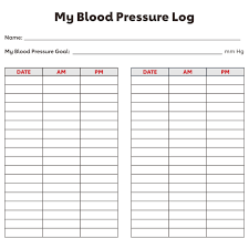 They vary according to the age, gender, height, weight, and overall health of the person. 10 Best Printable Blood Pressure Chart Printablee Com