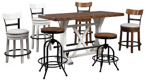 Sky indoor outdoor dining set with 8 dining chairs and one extendable table which extends from 102 to 118 inches. Valebeck Mix And Match Counter Height Dining Set By Signature Design By Ashley Furniturepick