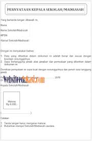 Pegawai bpjs ketenagakerjaan menyatakan dengan sesungguhnya : Contoh Surat Pernyataan Kepala Sekolah Tentang Keabsahan Data Download Kumpulan Gambar