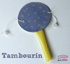 Tambourin Facile Cabane A Idees Tambourin Activite Manuelle Instruments De Musique Nouvel An Chinois