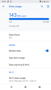 Fix it with these solutions. How To Monitor And Limit Your Data Usage On An Android Phone The Verge