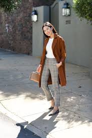 Calça Xadrez Feminina Preta E Branca Looks Para Arrasar Na Entrevista De Emprego Roupa De Escritorio Trajes Business Casual Pano