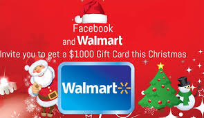 Each prize consists of a walmart gift card worth $1,000.00. Facebook And Walmart Invite You To Get A 1000 Gift Card This Christmas Facebook Scam