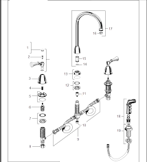 American standard one handle bathroom faucet. American Standard Kitchen Faucet Parts Diagram Versosembossa