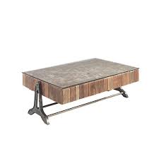table basse teck recycle metal lampang infos et dimensions largeur 120 cm profondeur 80 cm hauteur 42 c table basse teck table de salon table basse