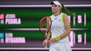 Rybakina pushes past Pegula at Indian Wells