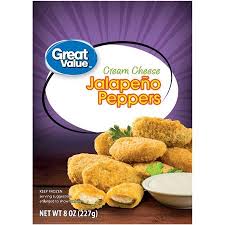 Great Value Cream Cheese Jalapeno Peppers 8 Oz In 2020 Stuffed Peppers Stuffed Jalapeno Peppers Cream Cheese