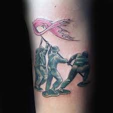 Both girls and guys can wear this type of tattoo. Top 71 Cancer Ribbon Tattoo Ideas 2021 Inspiration Guide