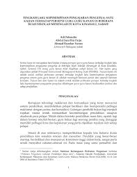 Perbezaan yang ketara dapat dilihat ialah pengurusan mempunyai autoritinya dari pihak atasan berdasarkan criteria ditetapkan. Pdf Kepemimpinan Pengetua Sekolah