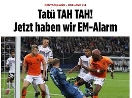 Geniet van duits voetbal in de bundesliga incl. Duitse Media Slaan Em Alarm Na Triomf Oranje Het Wordt Nog Spannend Voetbal International