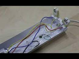 How to replace the ballast of your fluorescent light fixture. How To Easily Convert Fluorescent Lights To Led Conversions Tutorial Easy Ways To Save Money Youtu Led Fluorescent Tube Led Fluorescent Led Garage Lights