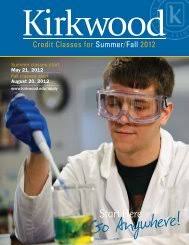 Summer 2009 Credit Class Schedule