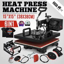 38x38cm 6in1 Hitzepresse Heipresse T Shirtpresse Neu Maschine Multifunktionale Heat Press Transfers Printed Plates Heat Press