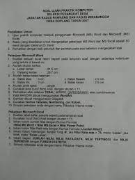 20 calon perangkat desa walangsanga ikuti tes bidik nasional. Uzivatel Kecamatan Adipala Na Twitteru Soal Ujian Praktek Komputer Bagi 7 Calon Perangkat Desa Doplang Jabatan Kadus Rawaeng Kadus Wiranangga Selasa 16 5 Https T Co Suqea5vo8n