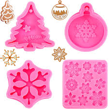 Heats and cools quickly and evenly. 4 Pieces Christmas Silicone Cake Baking Molds 3d Christmas Tree Snowflake Silicone Molds Silicone Fondant Molds For Chocolates Candy Pudding Making Buy Online In Faroe Islands At Faroe Desertcart Com Productid 166675722