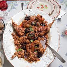 Rabbit And Onion Stew Kouneli Stifado Recipe Yummly Recipe Recipes Food Rabbit Food