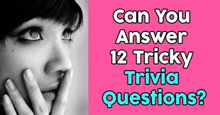 From us history trivia to ancient history trivia questions and more, this list of the q&as for all ages. Can You Answer 12 Tricky Trivia Questions Quizpug