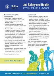 Free uk returns free delivery when you spend more than £65. Free Osha Workplace Safety Poster Occupational Health And Safety Workplace Safety Health Administration