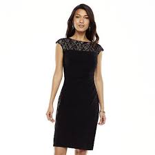 Chaps Lace Trim Sheath Dress Petite Womens Dresses Cute Dresses Petite Dresses