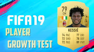 Fifa 16 fifa 17 fifa 18 fifa 19 fifa 20 fifa 21. Fifa 19 Franck Yannick Kessie Growth Test Youtube