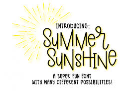 Lovin summer script font is a modern look of script font, can make your text appear elegant, luxurious, and modern! 10 Summerific Fonts The Font Bundles Blog
