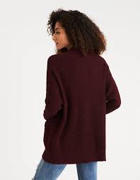 Unfollow knit boyfriend cardigan to stop getting updates on your ebay feed. American Eagle Cotton Ae Waffle Knit Boyfriend Cardigan Lyst