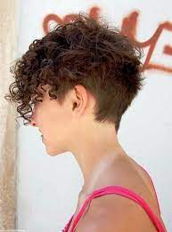 Image Result For Short Curly Hair Curly Pixie Haircuts Undercut Curly Hair Short Hair Undercut