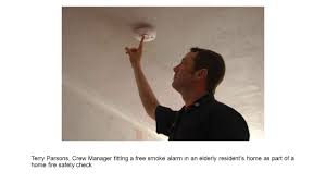 Many local fire services will install free fire alarms for you to save livescredit: Fighting The Flames Sarah Gibb Terry Parsons Crew Manager And Chris Hill A Firefighter Prepare For A Ladder Drill At Cheltenham West Community Fire Ppt Download