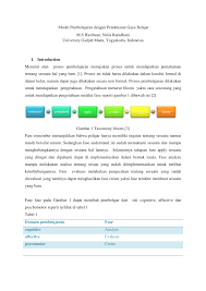 Video pembelajaran gaya dan hukum newton ini untuk siswa kelas viii smp semester 1. Pdf Model Pembelajaran Dengan Pendekatan Gaya Belajar