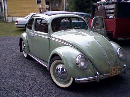 Image result for Pastel Green 1953 Beetle