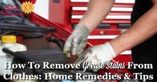 Shampoo rubbed into a grease spot will remove even old stains. How To Remove Grease Stains From Clothes Home Remedies