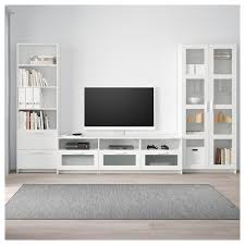 Brimnes Tv Storage Combination Glass Doors White 126x16 1 8x74 3 4 Ikea Living Room Tv Wall Living Room Tv Glass Cabinet Doors