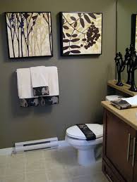 Decorating ideas for a bathroom with black and white tiles. Black And White Bathroom Wall Art Novocom Top