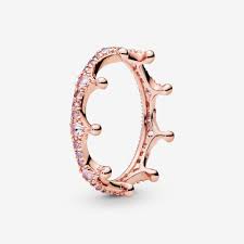 Make a statement of undying commitment to the woman you love with a promise ring. Pink Enchanted Crown Ring In Pandora Rose Rose Gold Plated Pandora Us
