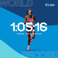 She was the gold medallist at the iaaf world half marathon championships in 2016 and the gold medalist again at the championships in 2020. Peres Jepchirchir Sets New World Record In Women S Half Marathon Outrigger