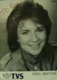 Why did Fern Britton send a signed picture of herself to the Kray Twins?