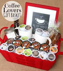 Handmade spa gift basket for under $20. Give The Gift Of Coffee Coffee Lover Gifts Basket Auction Gift Basket Ideas Christmas Gift Baskets