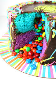Jackson Pollock Pinata Cake Recette Avec Images Idee Gateau Gateau Gateaux Et Desserts