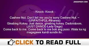 Hashtag your funny pics with #kappit to be featured! Knock Knock Pinoy Jokes
