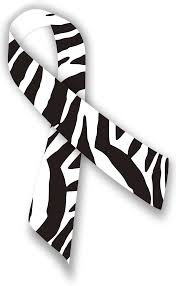 Now october is international breast cancer awareness month, with charities. Zebra Print Ribbon Wikipedia