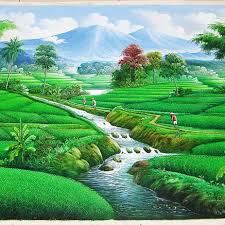 Dalam gambar pemandangan ini terlihat ada pohon kelapa yang melambaikan daunnya. Jual Produk Pemandangan Indah Termurah Dan Terlengkap Agustus 2021 Bukalapak