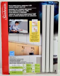 We also like litever under cabinet led lighting kit. Sunbeam 12 Multi Directional Dimmable Led Under Cabinet Light Kit 3 Pack Walmart Canada